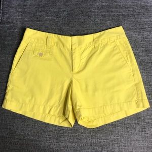 LOFT • SIZE: 2 • SUPER CUTE BRIGHT YELLOW SHORTS W/ 4" INSEAM